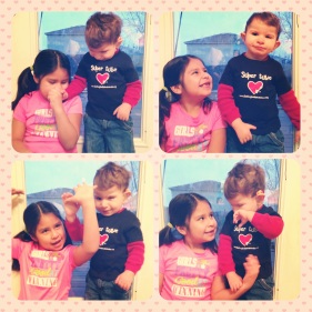 Aileen loves her brother without limits. I love the way she loves him.